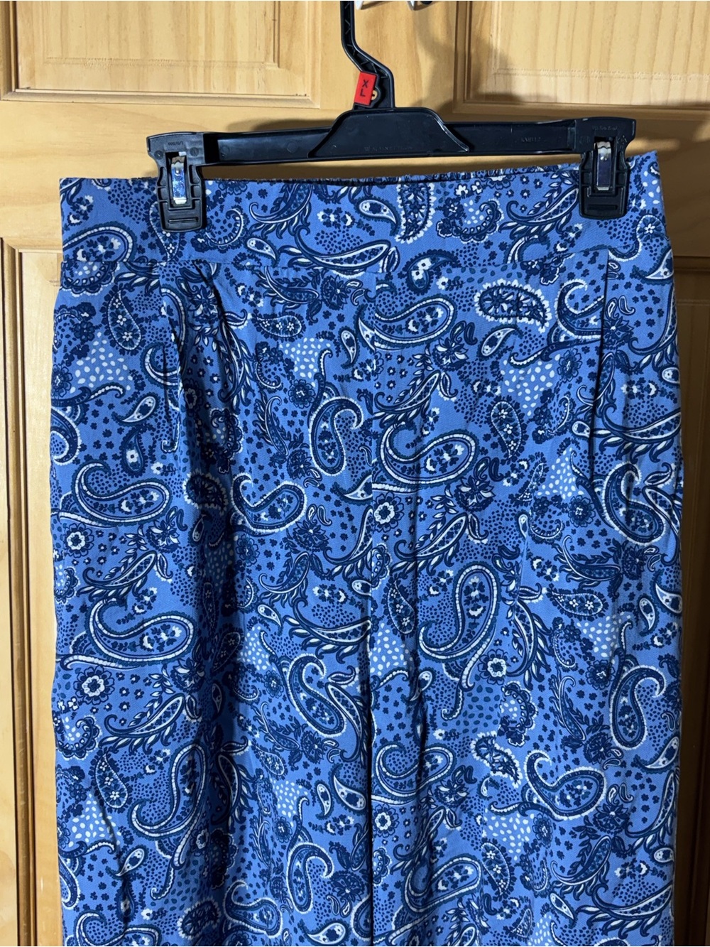torrid Blue Paisley Wide-Leg Pants